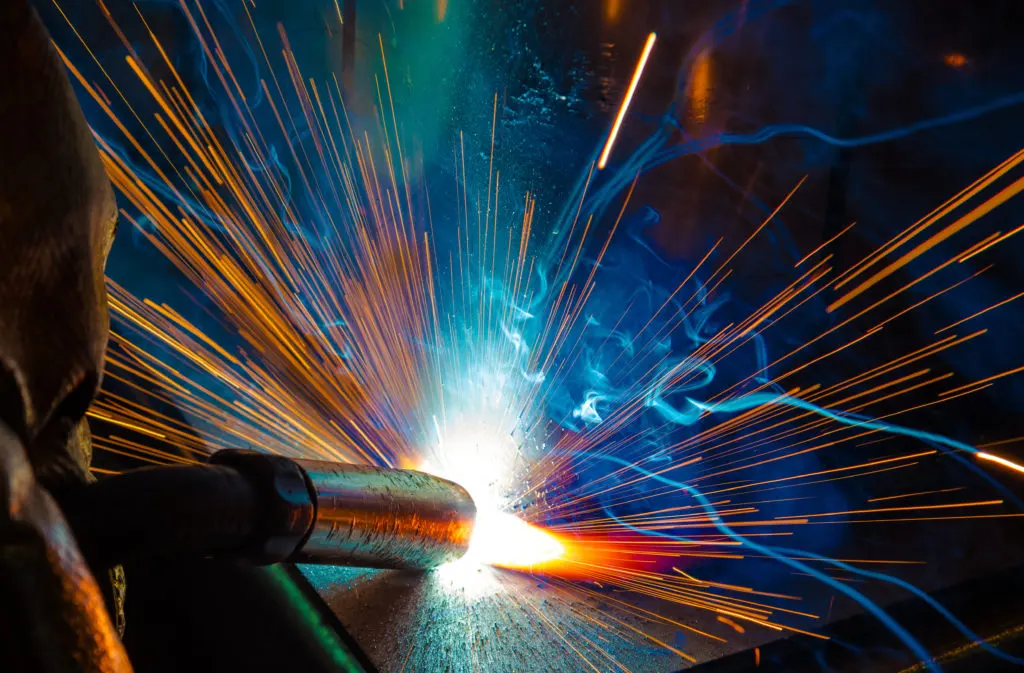 MIG Welding Process.